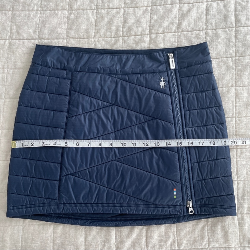 NWT Smartwool SmartLoft 120 Lightweight Wool Skirt Navy Size Medium - Picture 13 of 15